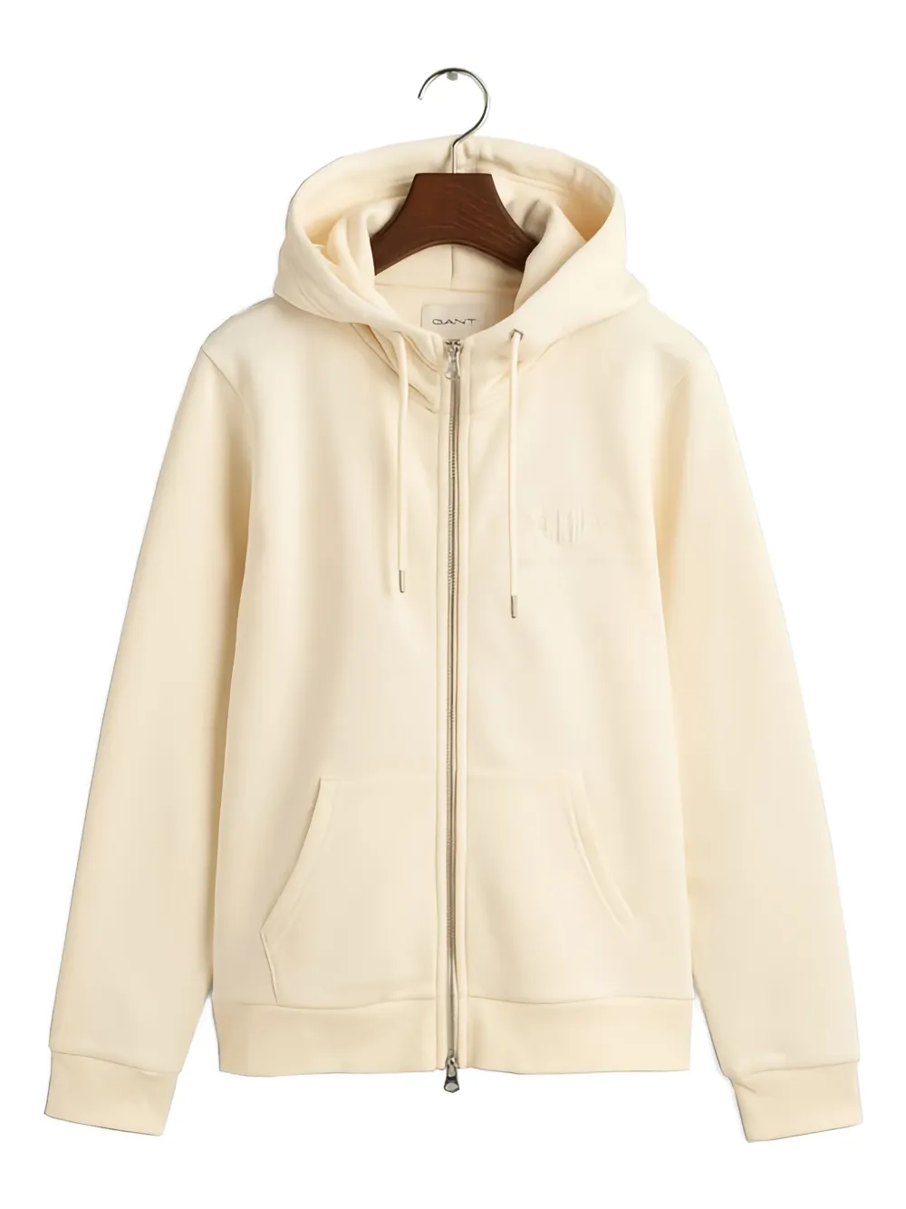 Gant zip-fastening hoodie - Toni neutri