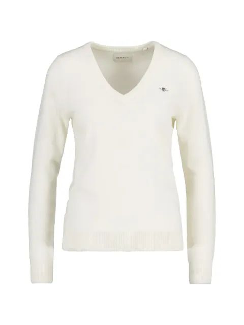 Gant suéter con cuello en V