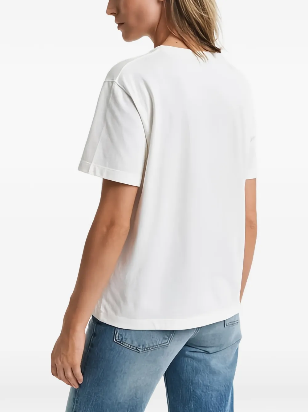 Anchor-Embroidered T-Shirt