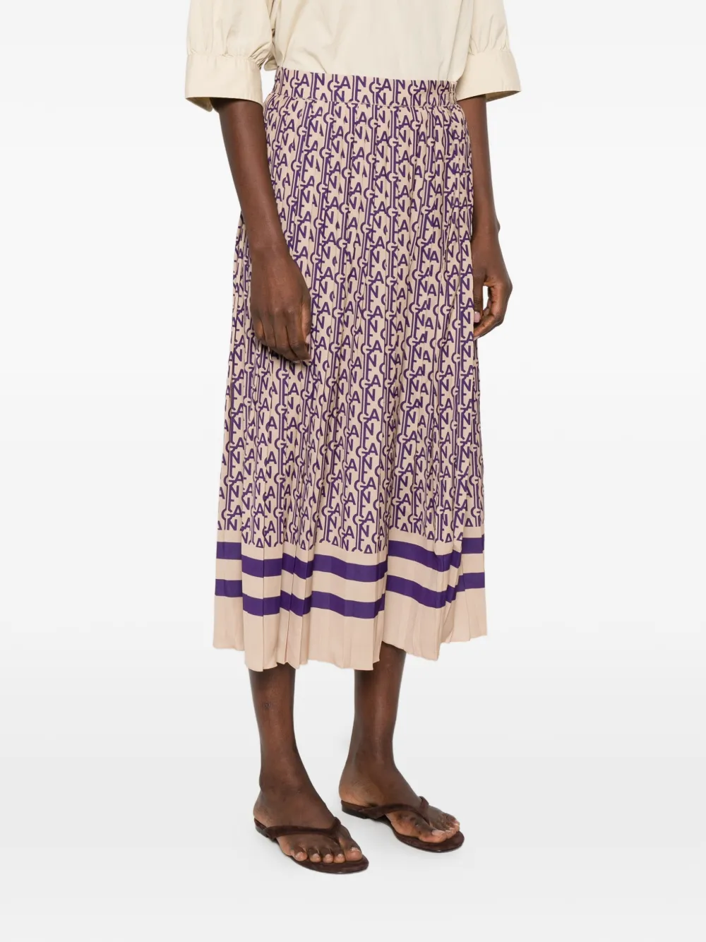  Gant Pleated Skirt - Neutrals 