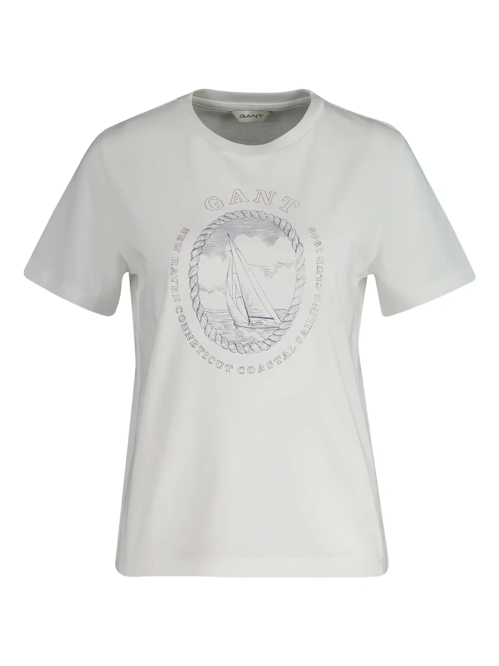 Gant round-neck T-shirt - Bianco