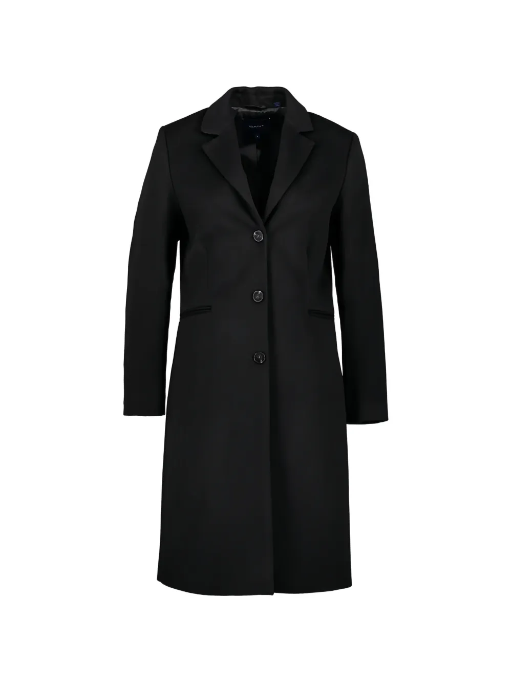 Gant button-fastening coat - Nero