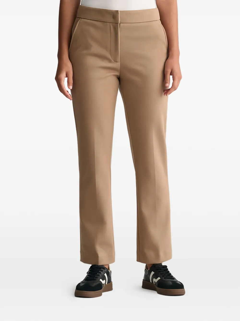 Gant concealed-fastening pocket trousers - Beige