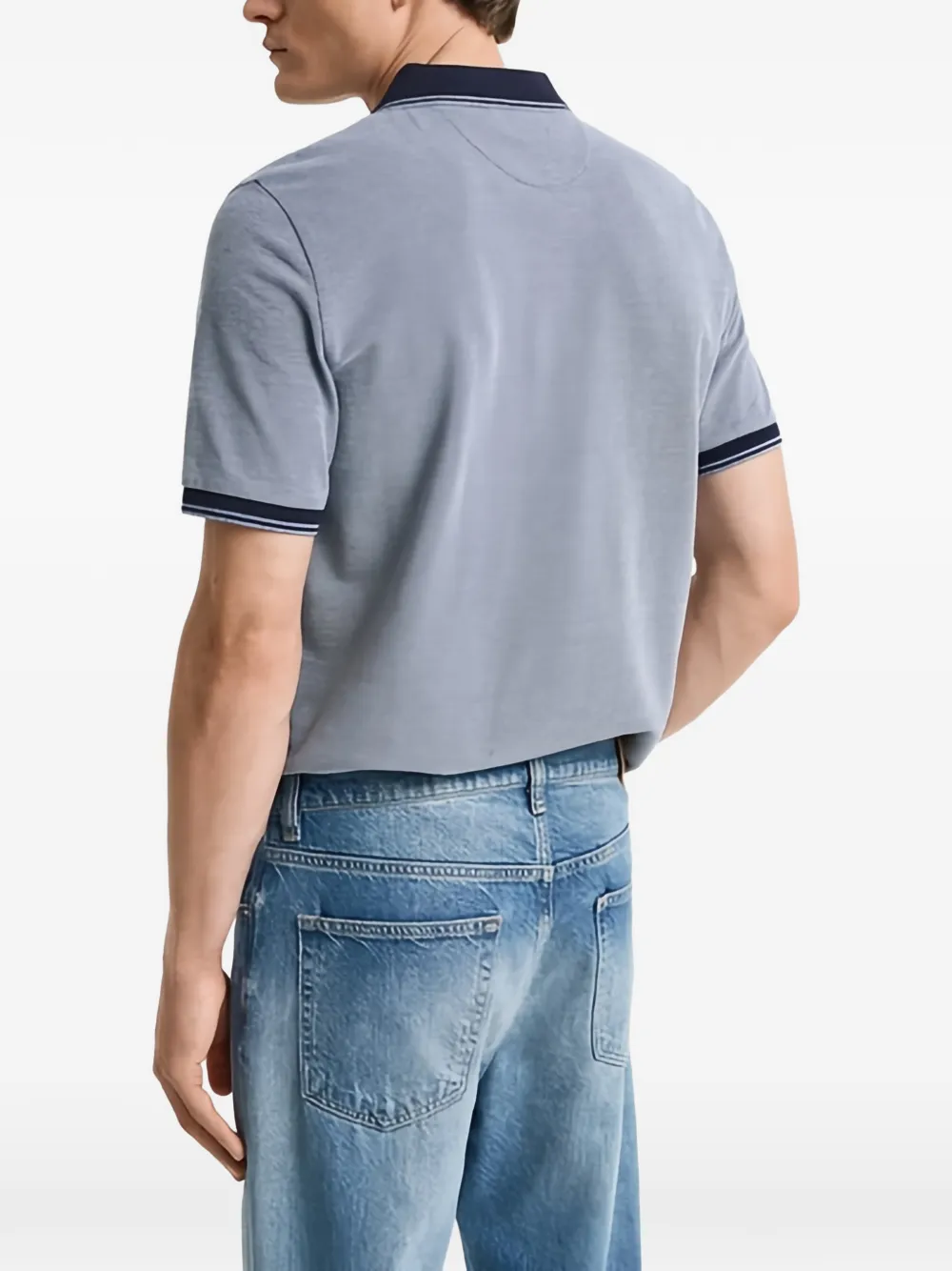  Gant Short-sleeve Polo Shirt - Blue 