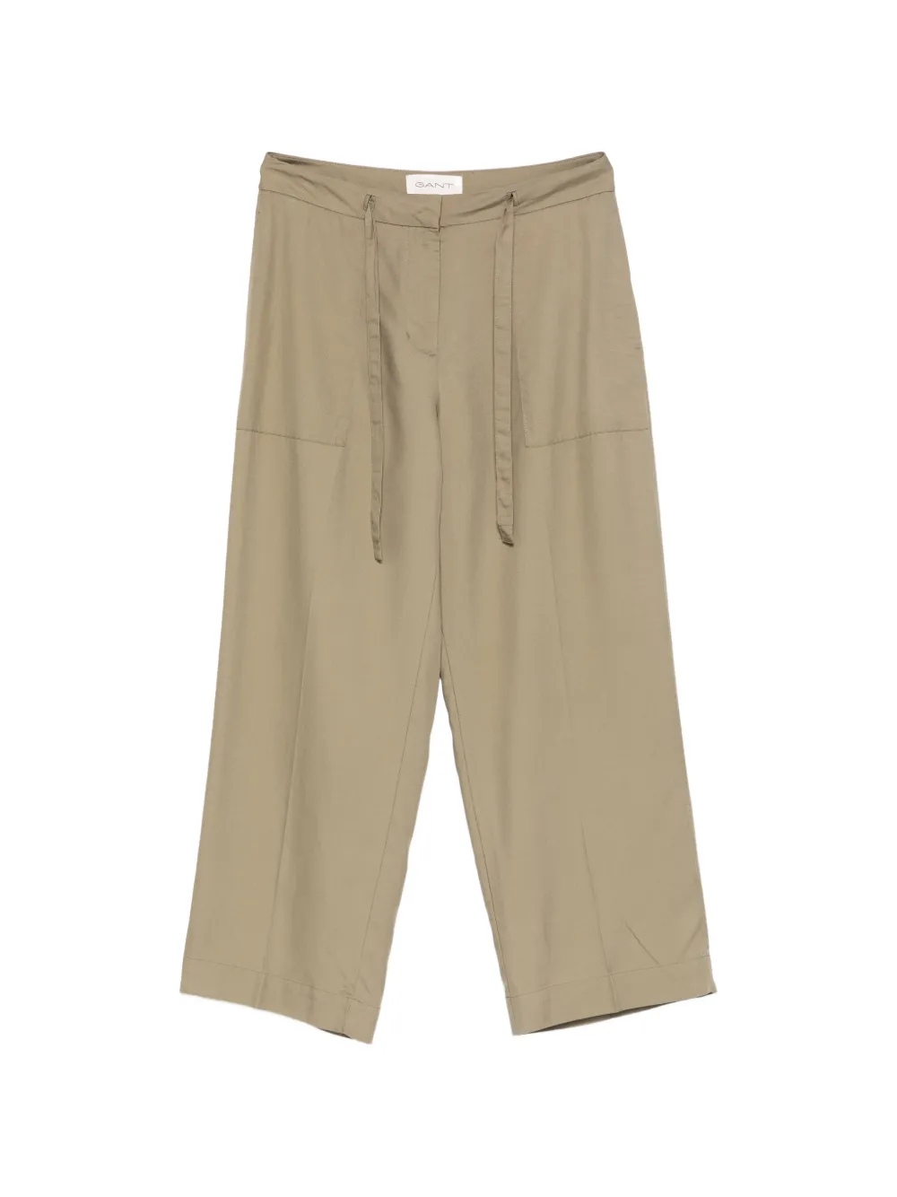 Gant Pantaloni con cintura - Verde