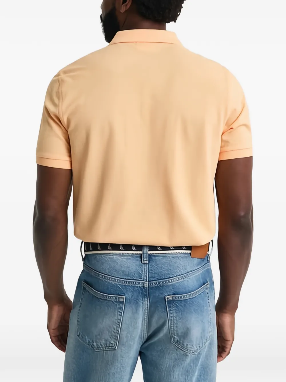 Gant Poloshirt met kraag Oranje