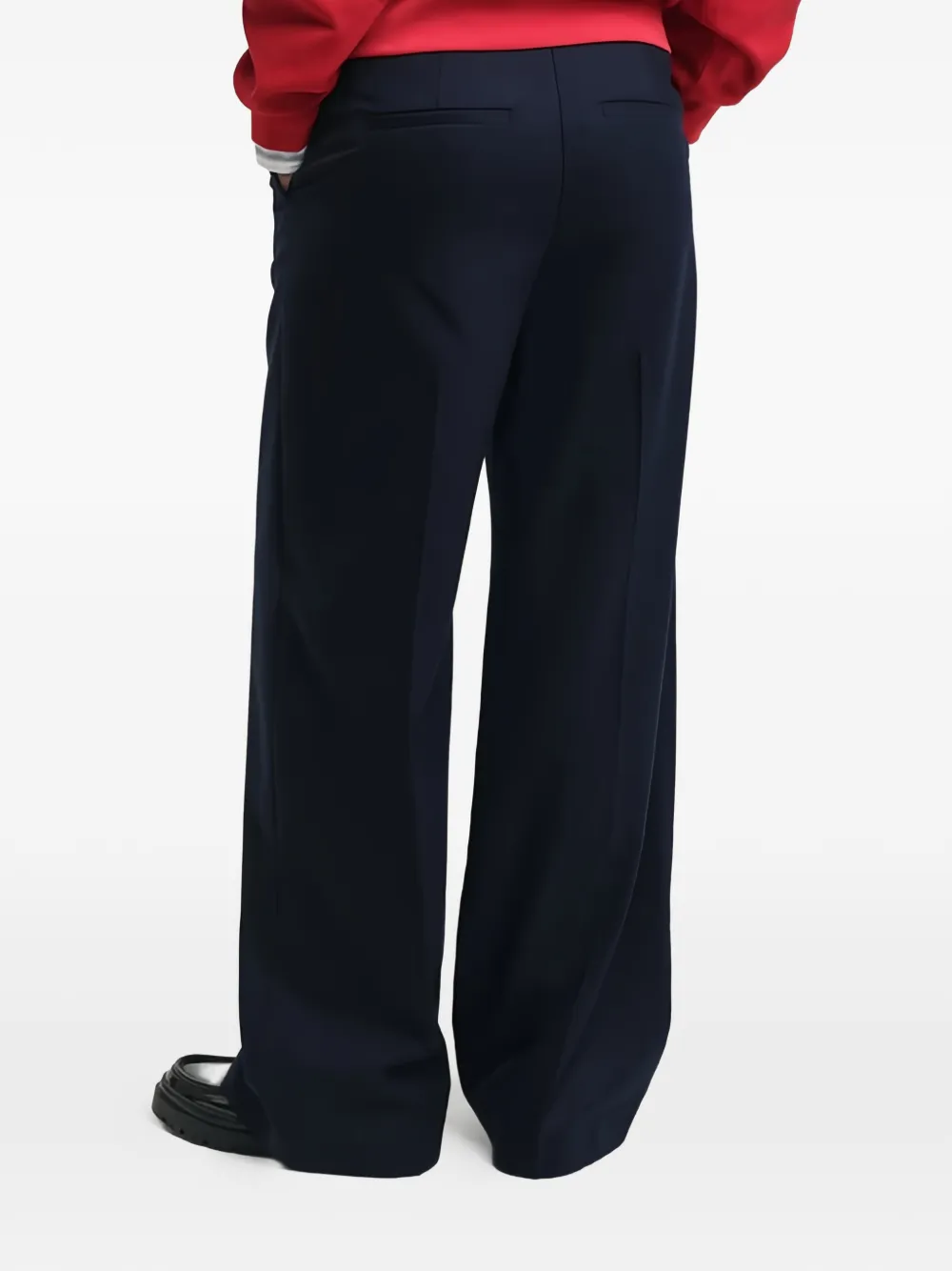 Gant Broek met paspelzak Blauw