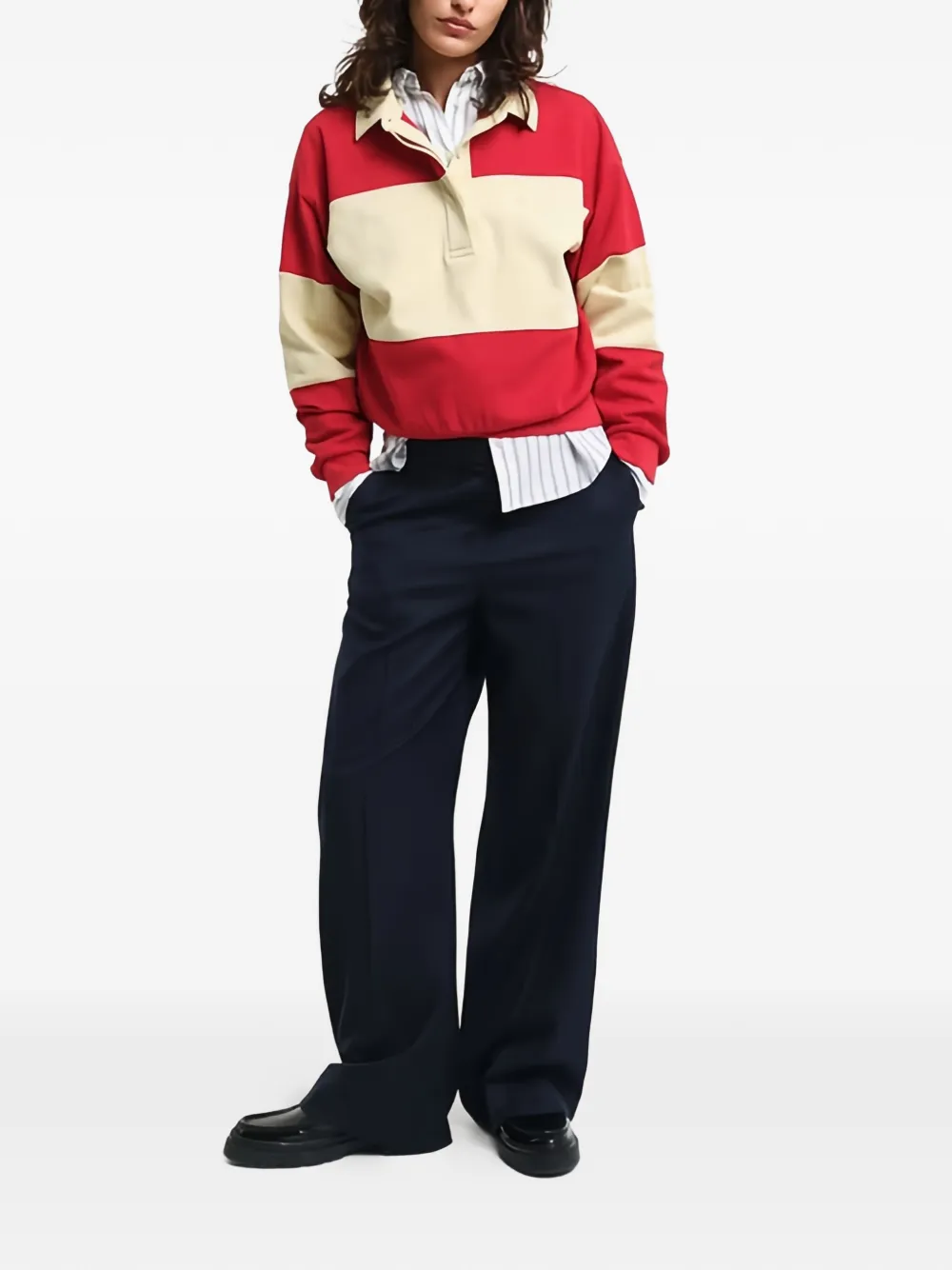 Gant welt-pocket trousers - Blauw