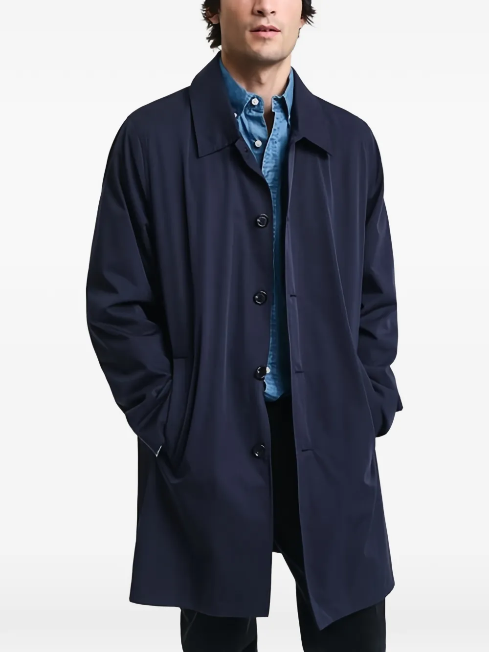  Gant Button-fastening Coat - Blue 