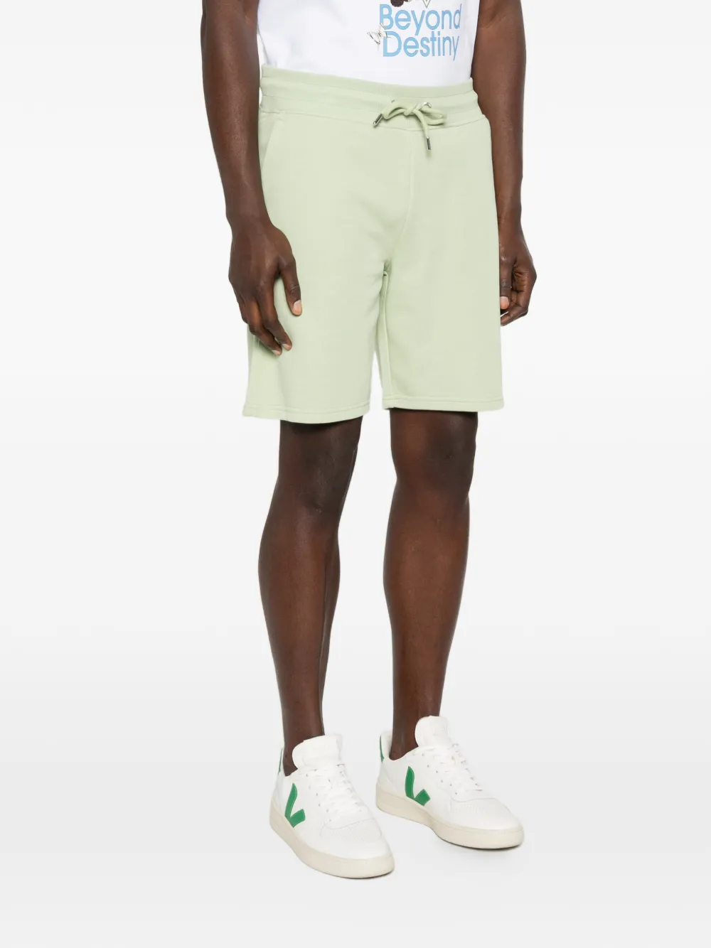 Drawstring Embroidery Shorts