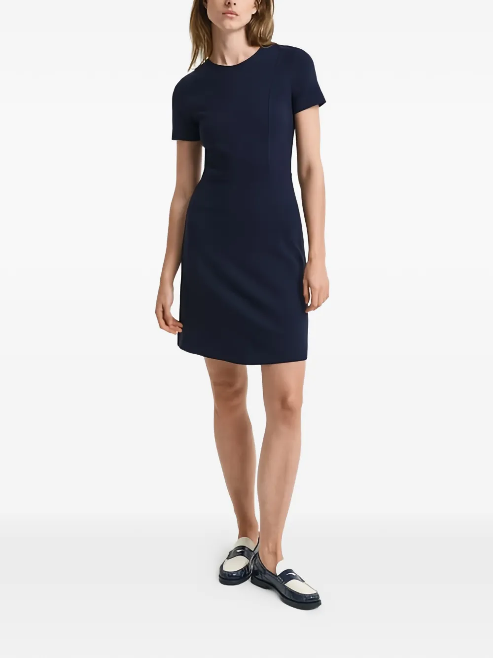 Gant short-sleeve mini dress - Blauw