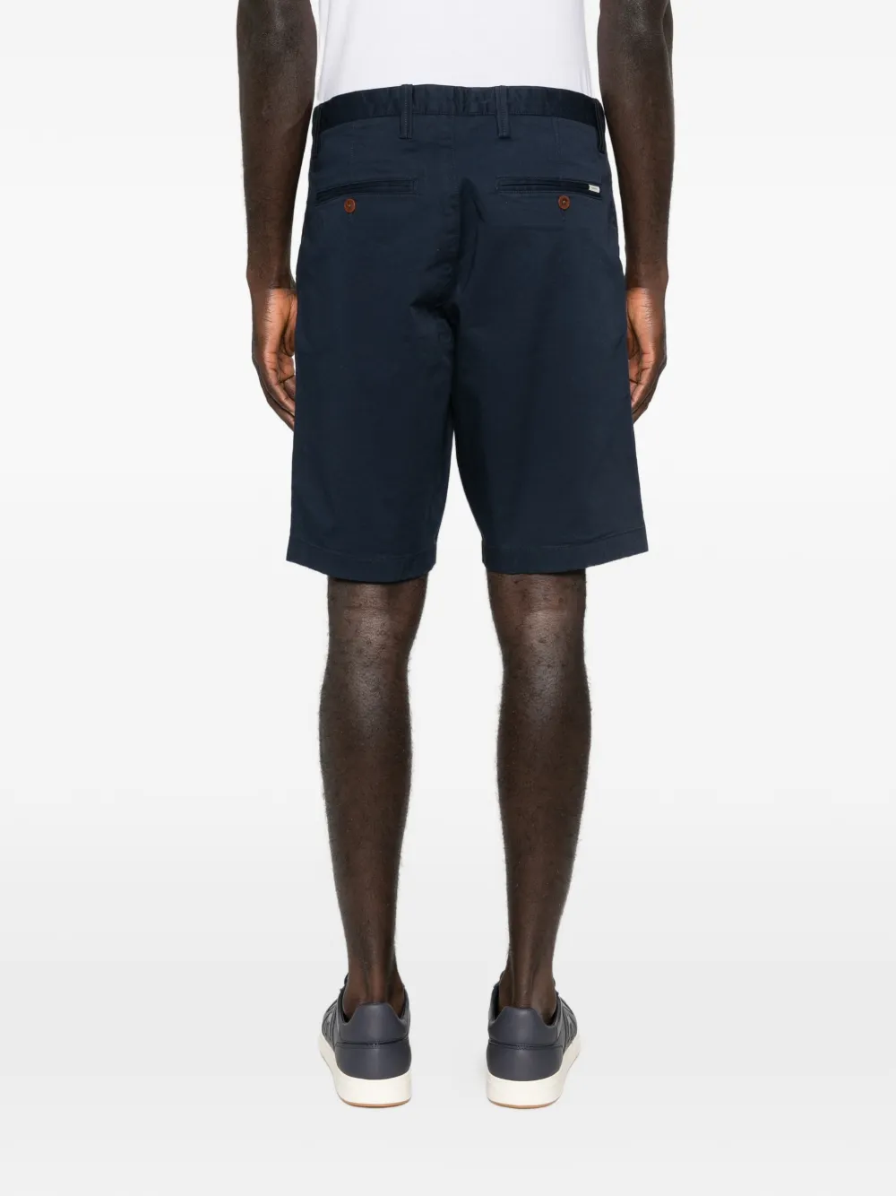 Gant Shorts met logodetail Blauw