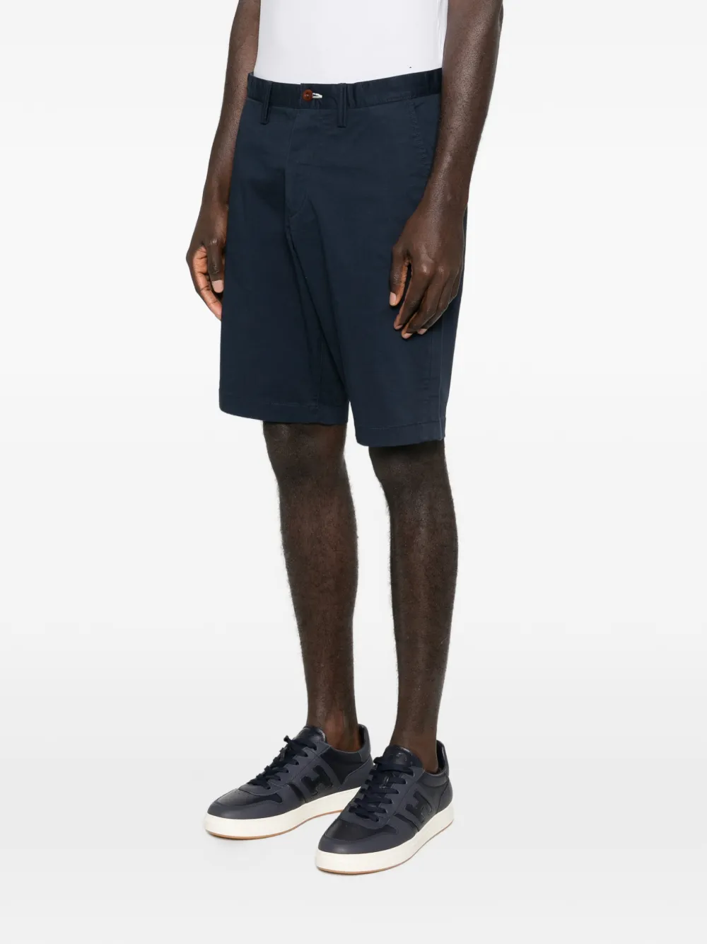 Gant Shorts met logodetail Blauw