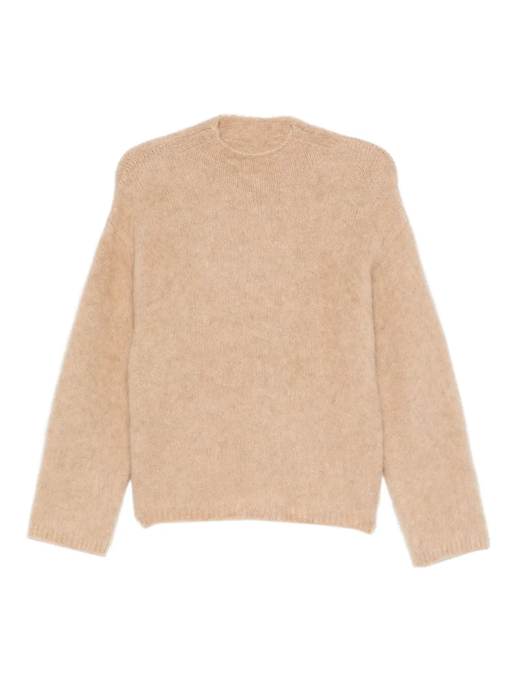 Forte Forte long-sleeved crew-neck sweater - Toni neutri