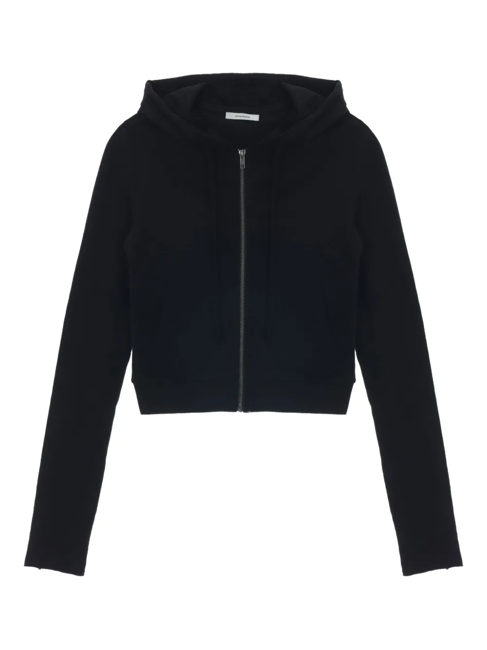 ENTIRE STUDIOS hoodie ligera con cierre | negro | Image 1