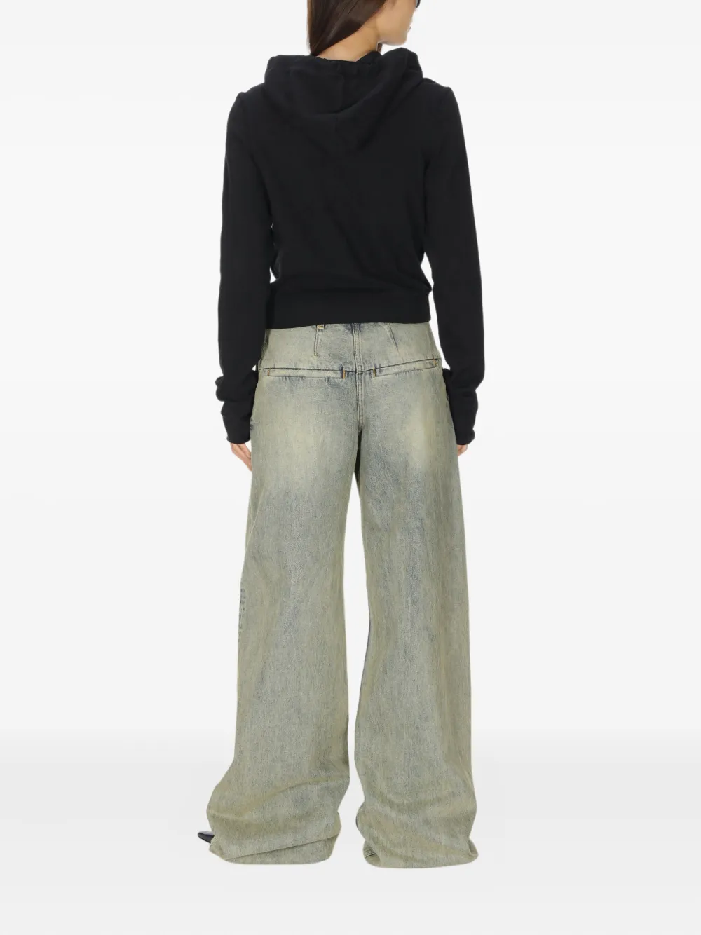 Entire Studios Zip-up Lightweight Hoodie In Blue