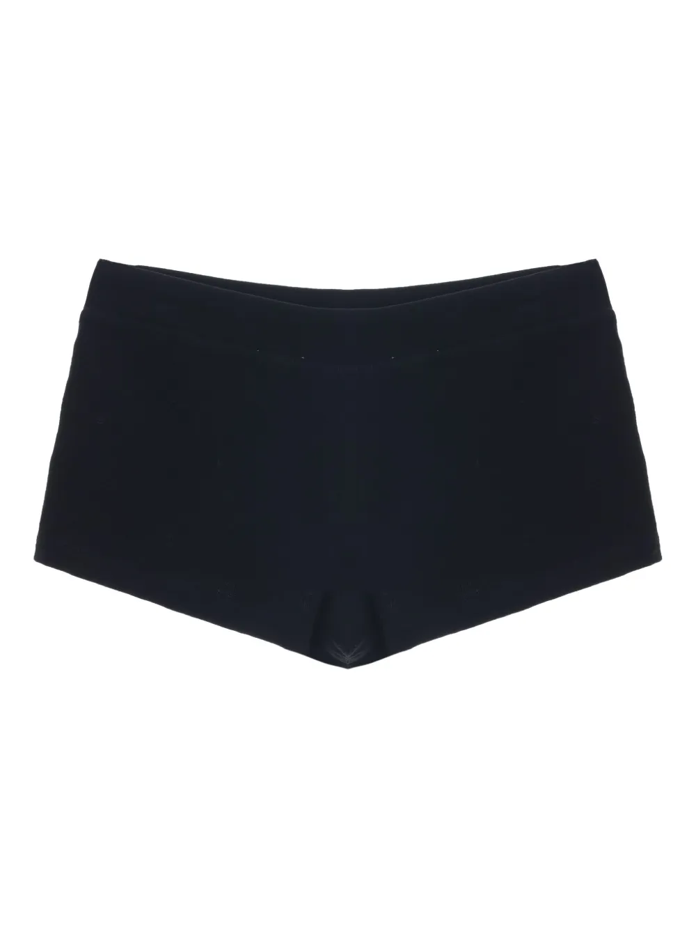 ENTIRE STUDIOS Lichtgewicht micro shorts Zwart