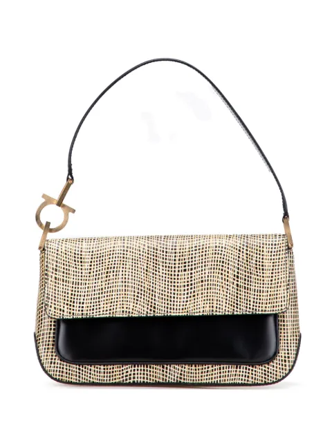 Ferragamo Pre-Owned 2010-2025 Leather Gancini shoulder bag
