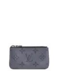 Louis Vuitton Pre-Owned 2022 Monogram Eclipse Reverse Pochette Cles coin pouch - Grey