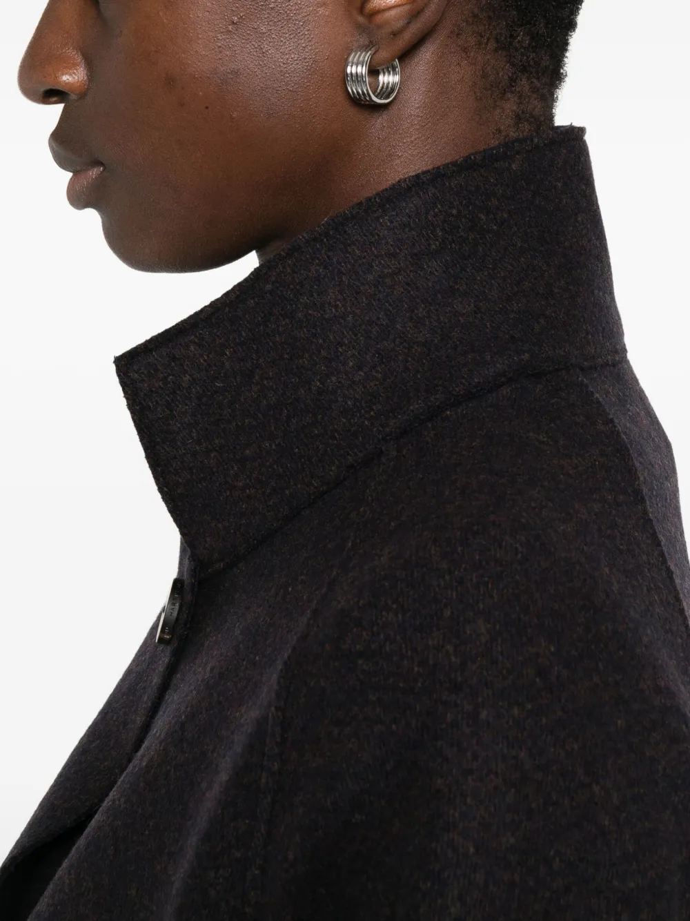 Harris Wharf London Jas met knopen Bruin