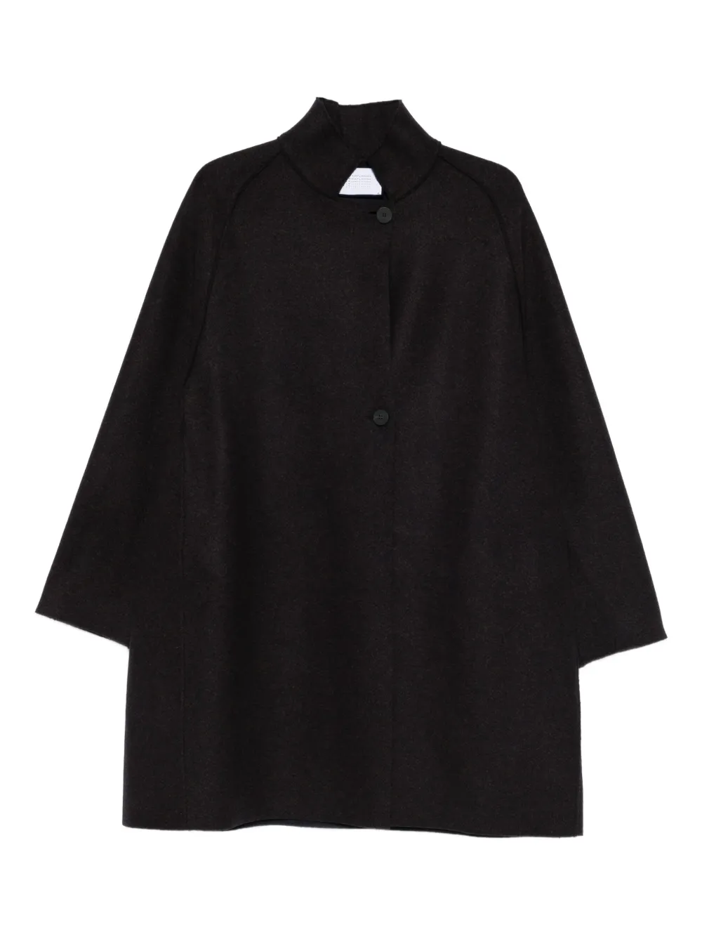Harris Wharf London buttoned coat - Marrone