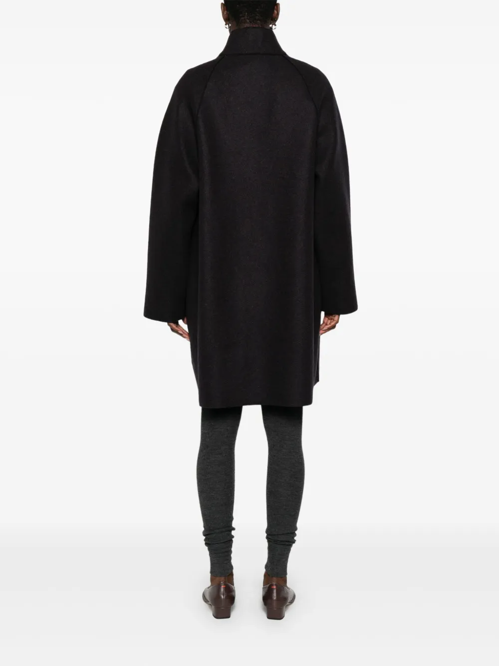 Harris Wharf London Jas met knopen Bruin