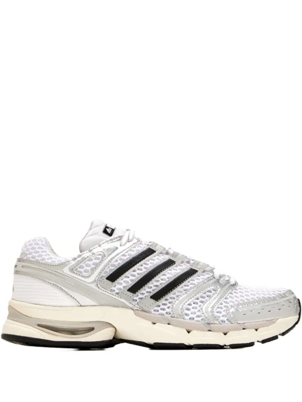 adidas gazelle silver green womens Mens Adistar Control 5 Lace Up Sneakers Silver, White 10 Casual