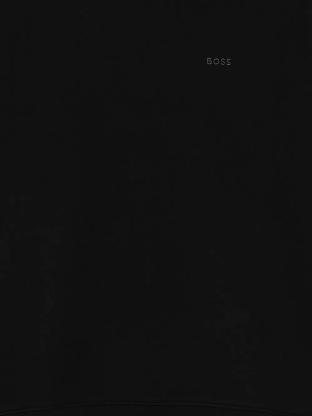 BOSS Sweater met logo Zwart