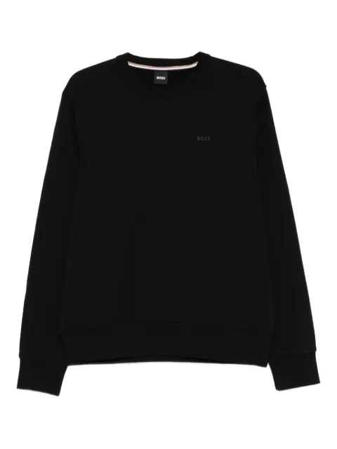BOSS sudadera con detalle del logo