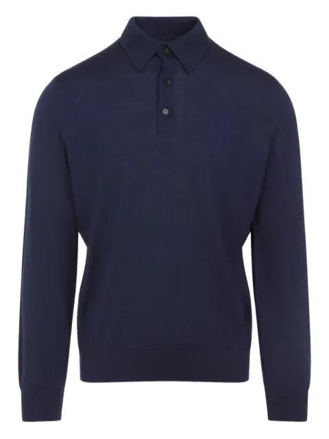 Zegna playera tipo polo con botones