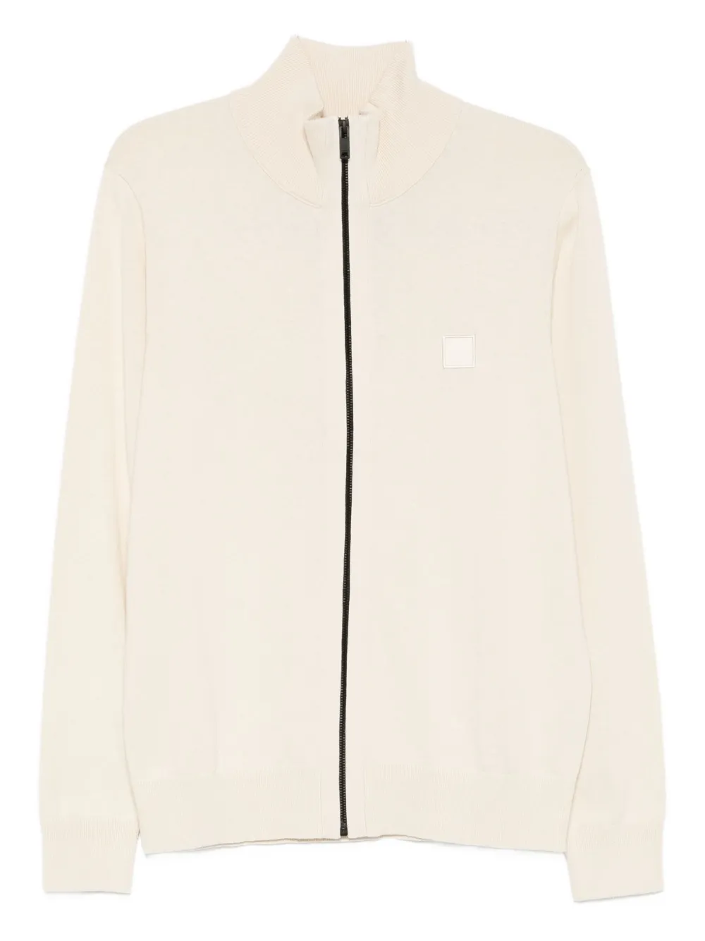 BOSS logo-detail cardigan | Neutrals | Image 1