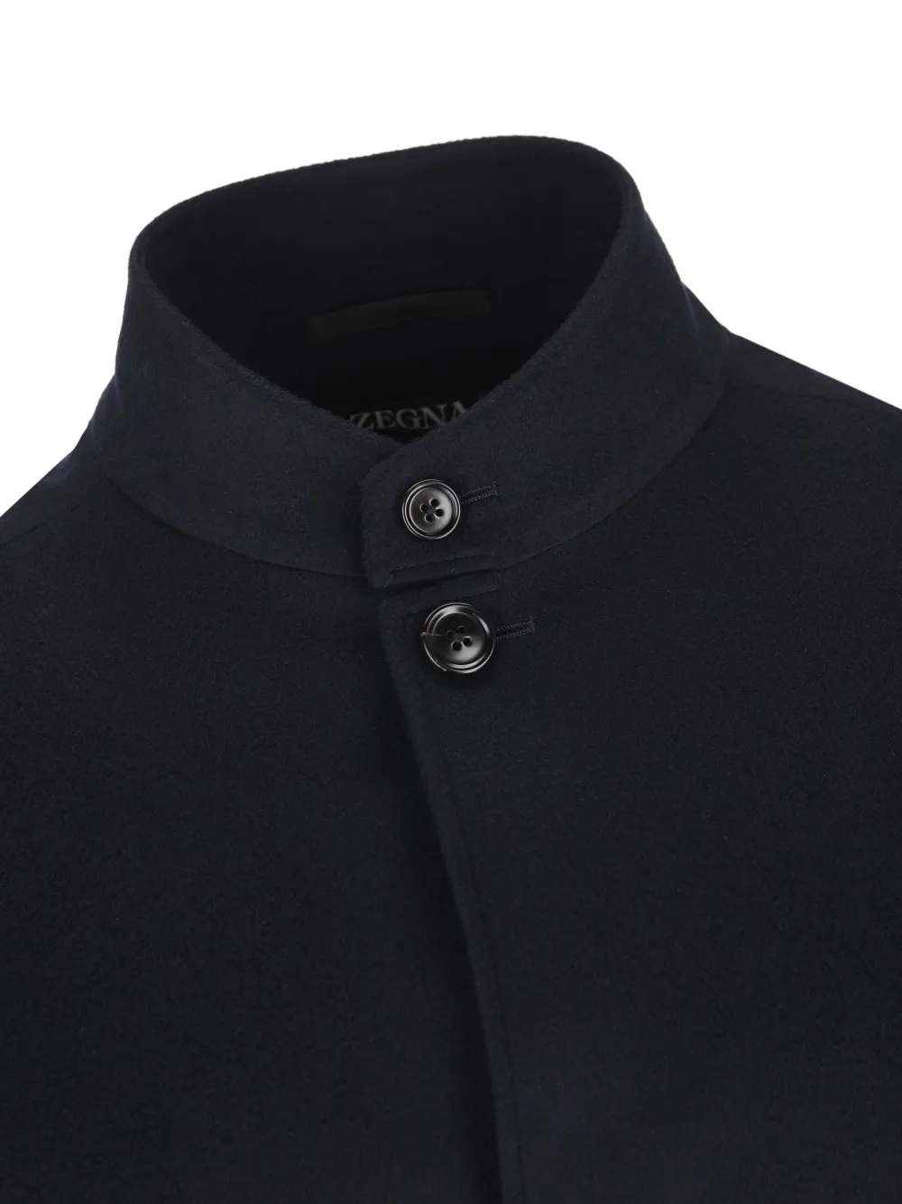 Zegna Il Conte Button Cashmere Blazer In Black