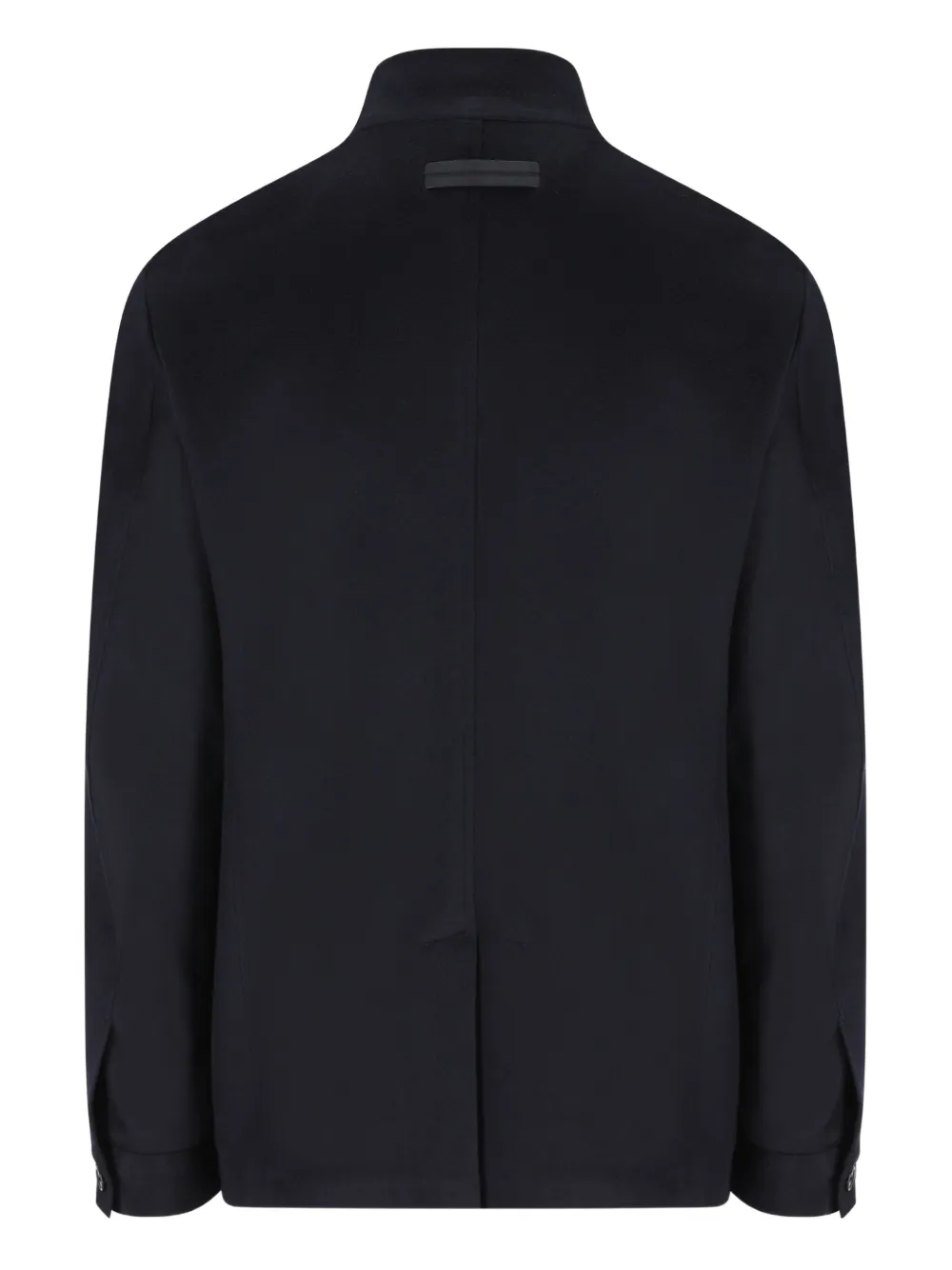 Zegna Il Conte Button Cashmere Blazer In Black