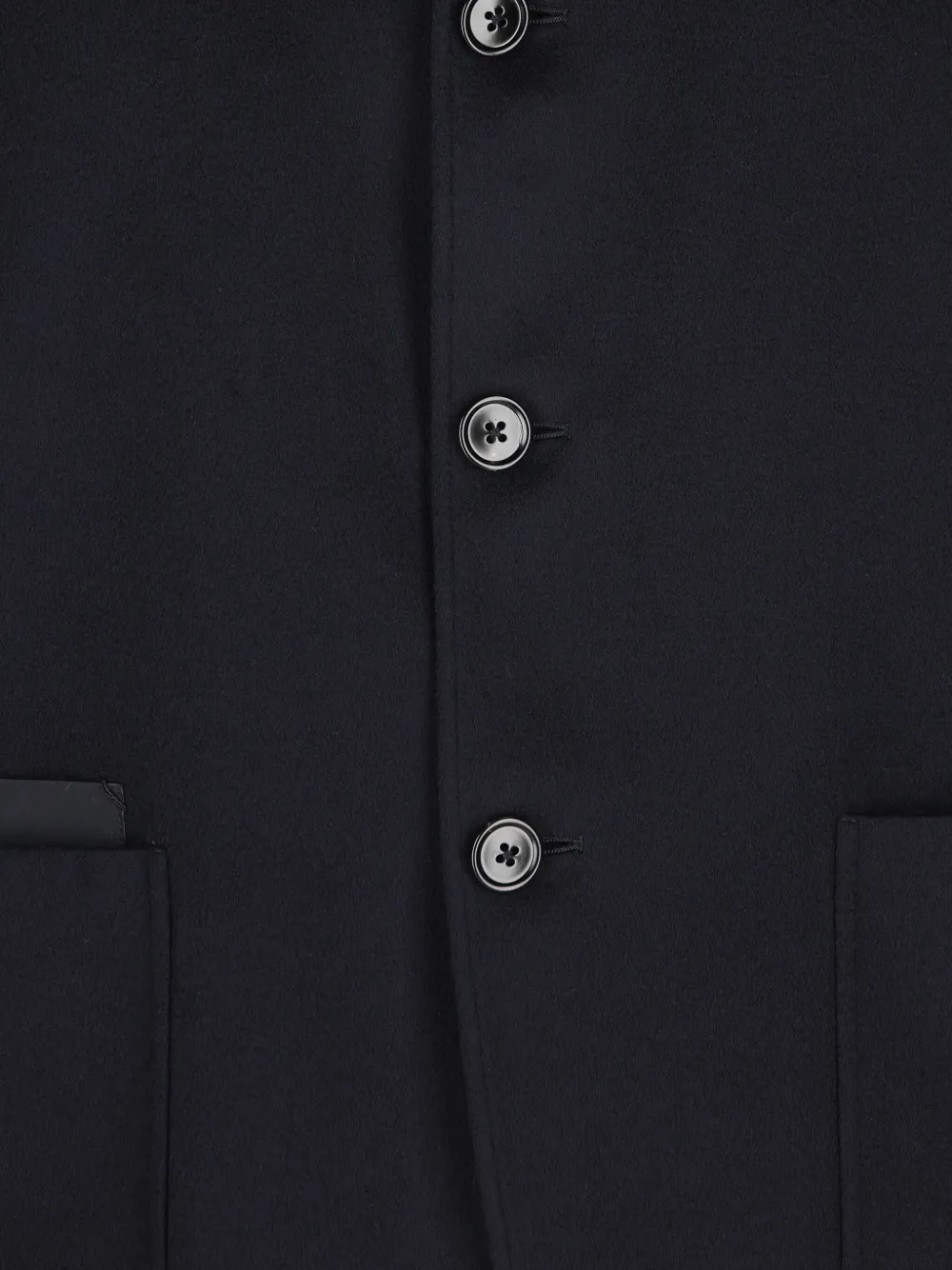 Zegna Il Conte Button Cashmere Blazer In Black