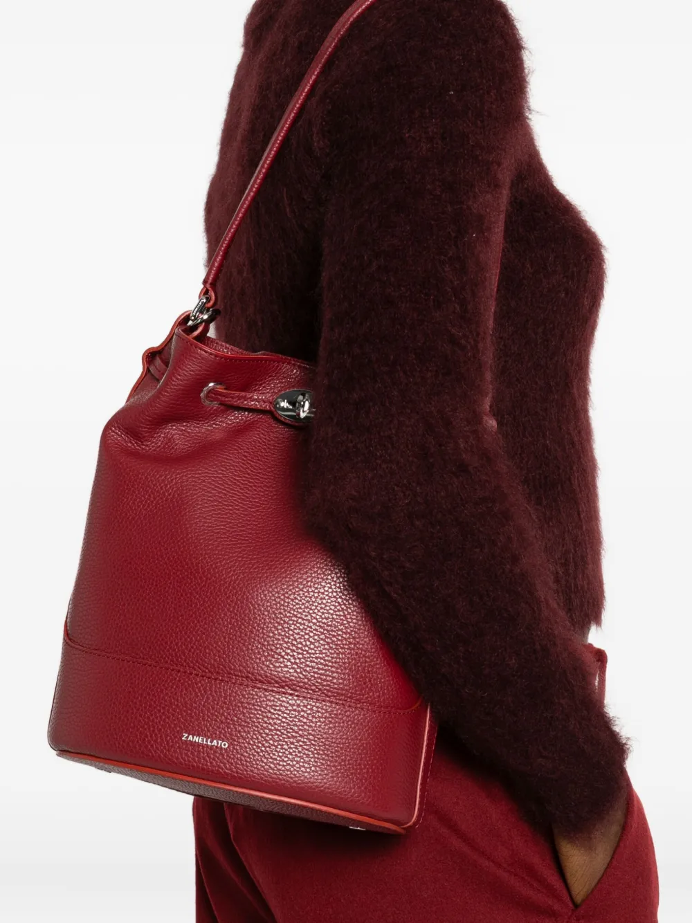 Zanellato small Monda' tote bag - Rood