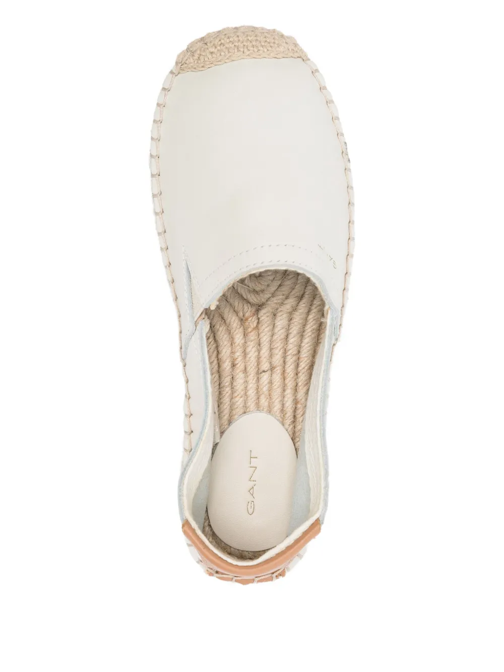 Gant Contrast-heel Espadrilles In White