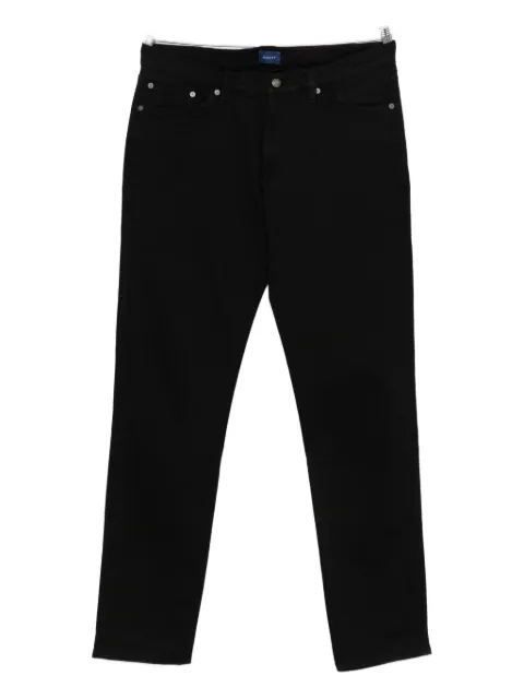 Gant logo-patch pants