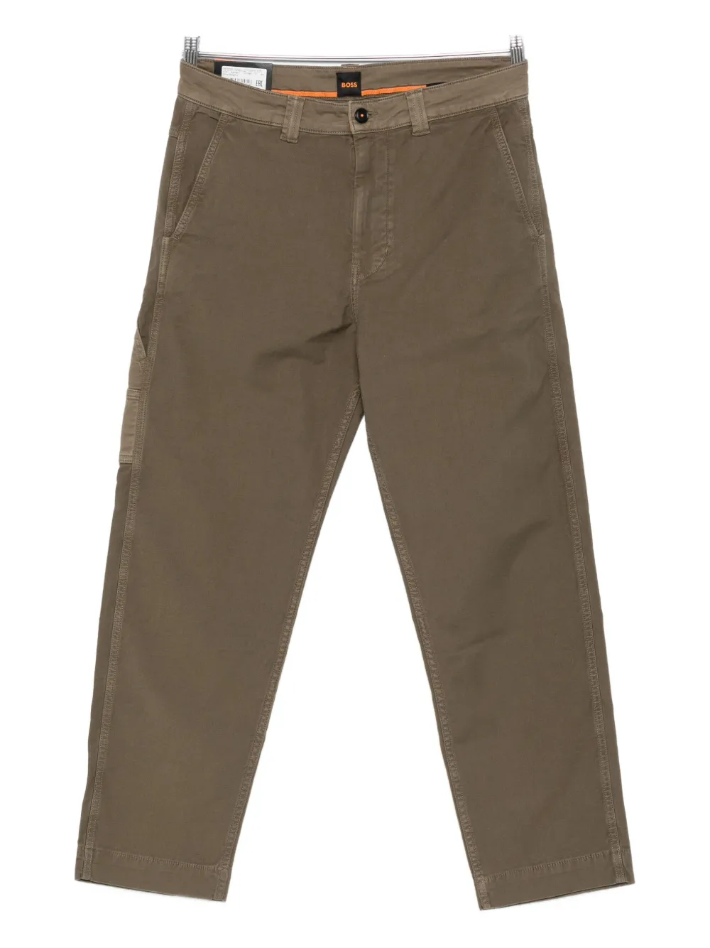 Hugo Boss Pocket Trousers In Green