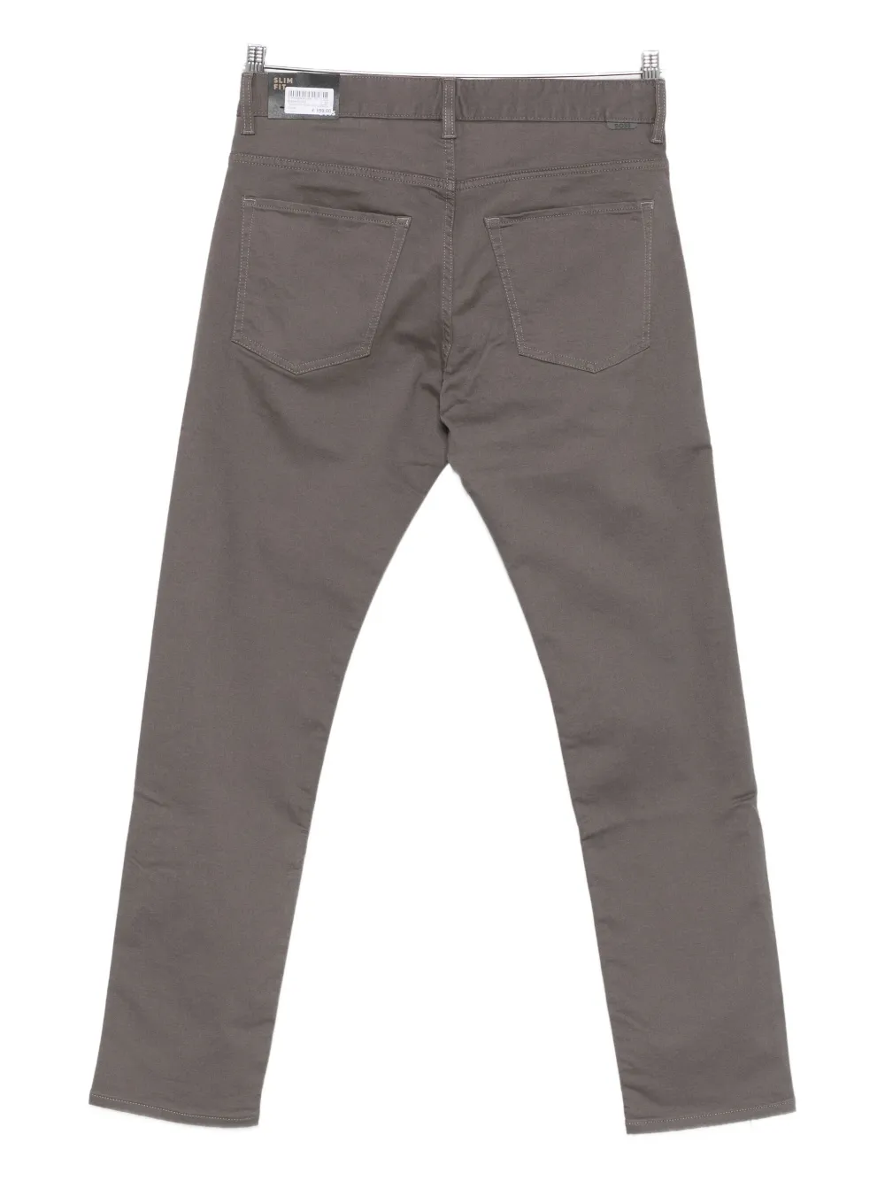 BOSS straight-leg trousers - Grijs