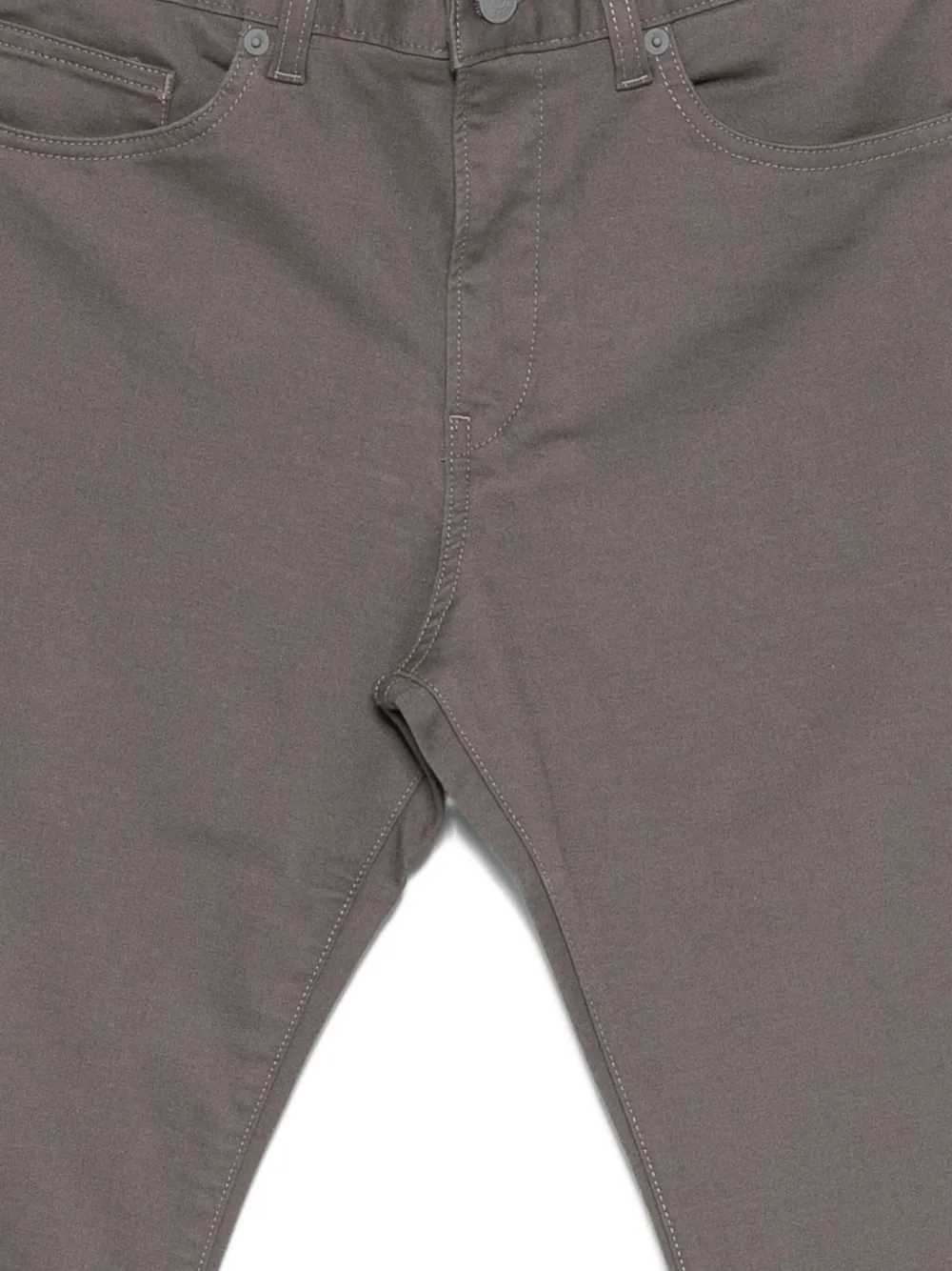 Hugo Boss Straight-leg Trousers In Brown