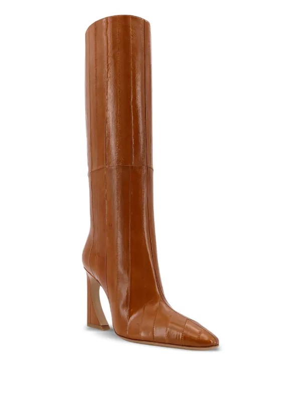 FENDI 95mm Arco Heel Boots | Brown | FARFETCH
