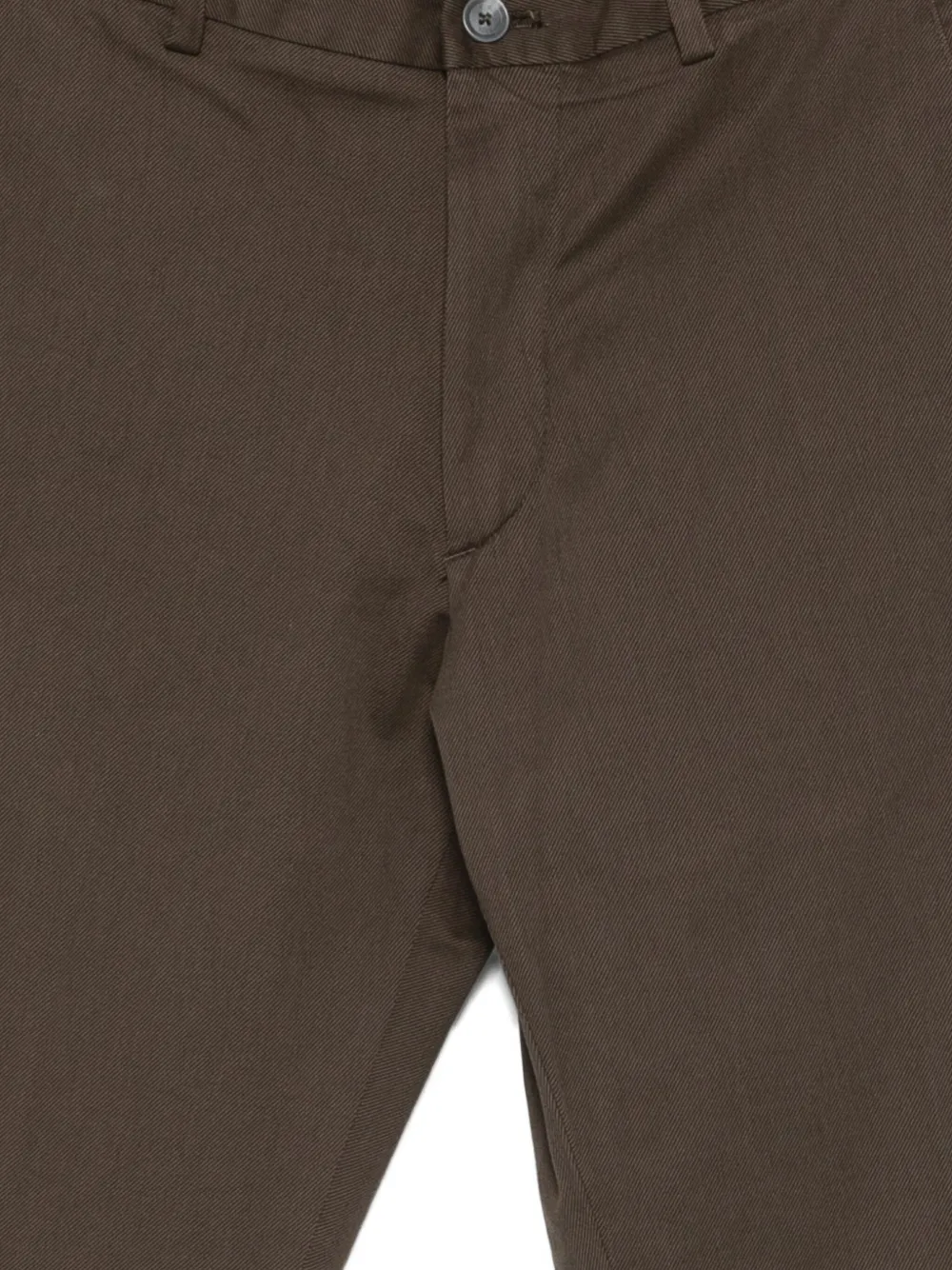Hugo Boss Stretch-design Chino Trousers In Brown