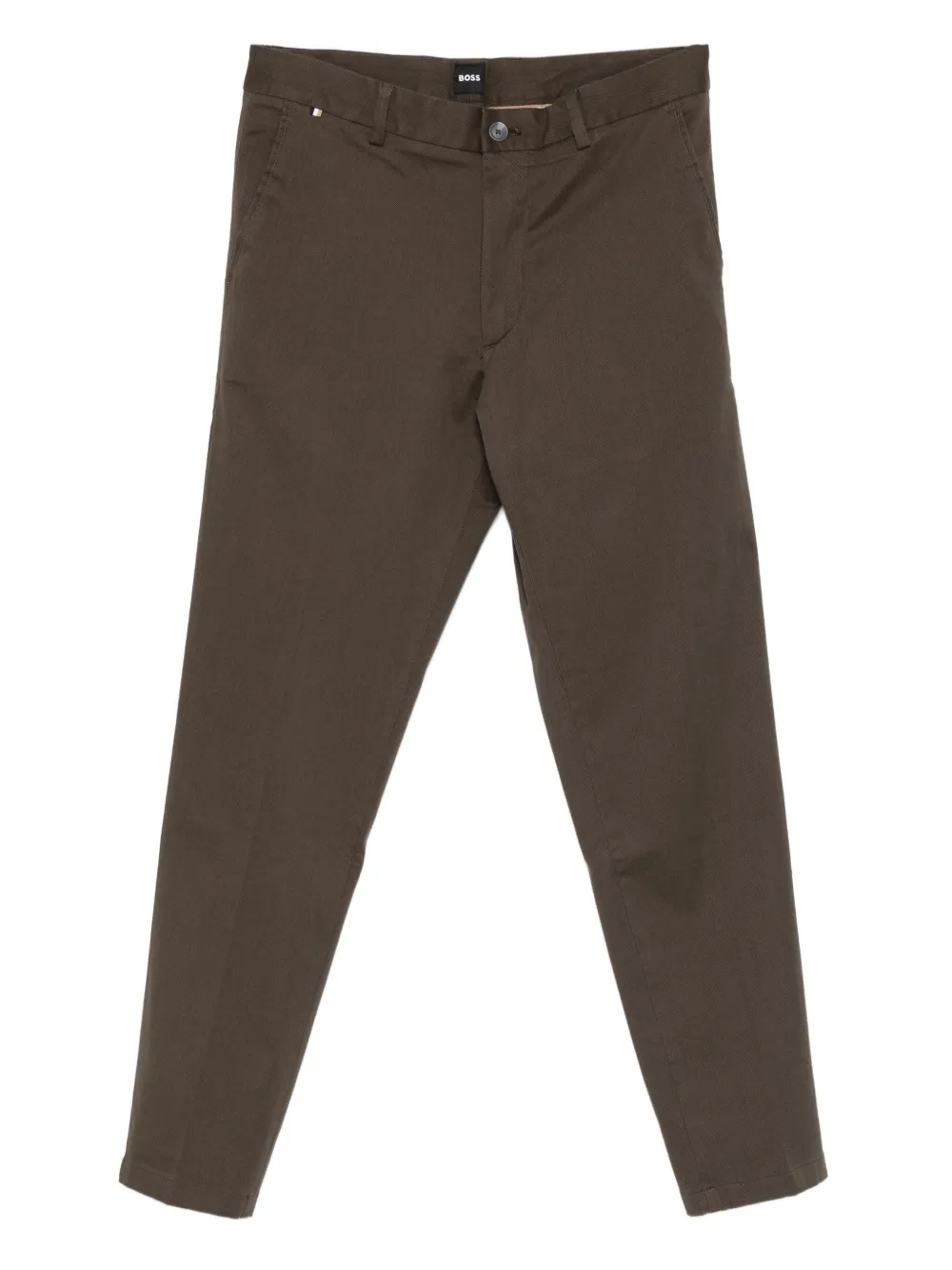 BOSS stretch-design chino trousers | Brown | Image 1