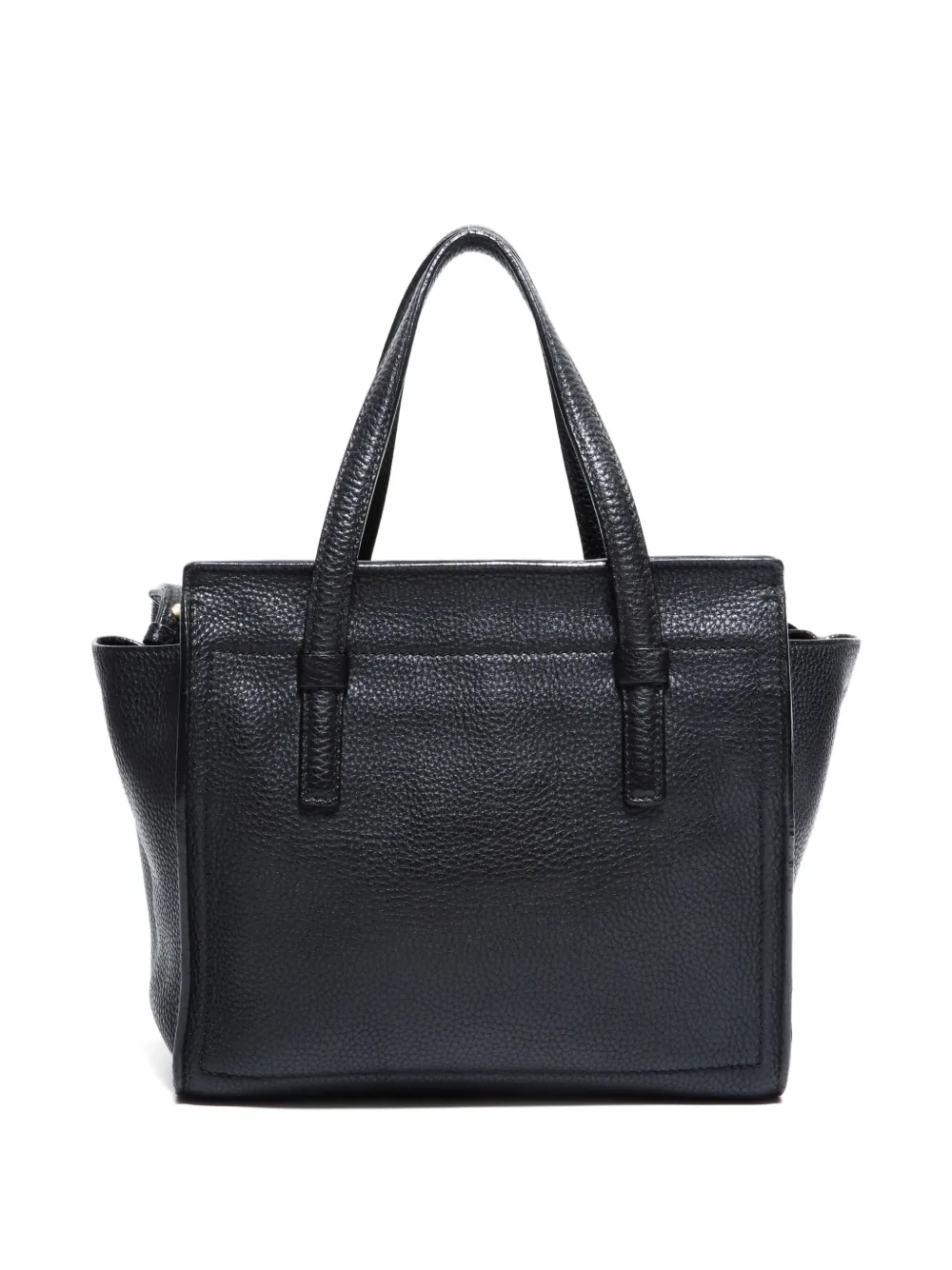 Pre-owned Ferragamo 2015-2025 Mini Eimy Tote Bag In Black