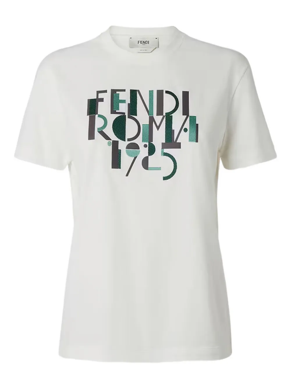 FENDI playera con logo estampado | blanco | Image 1