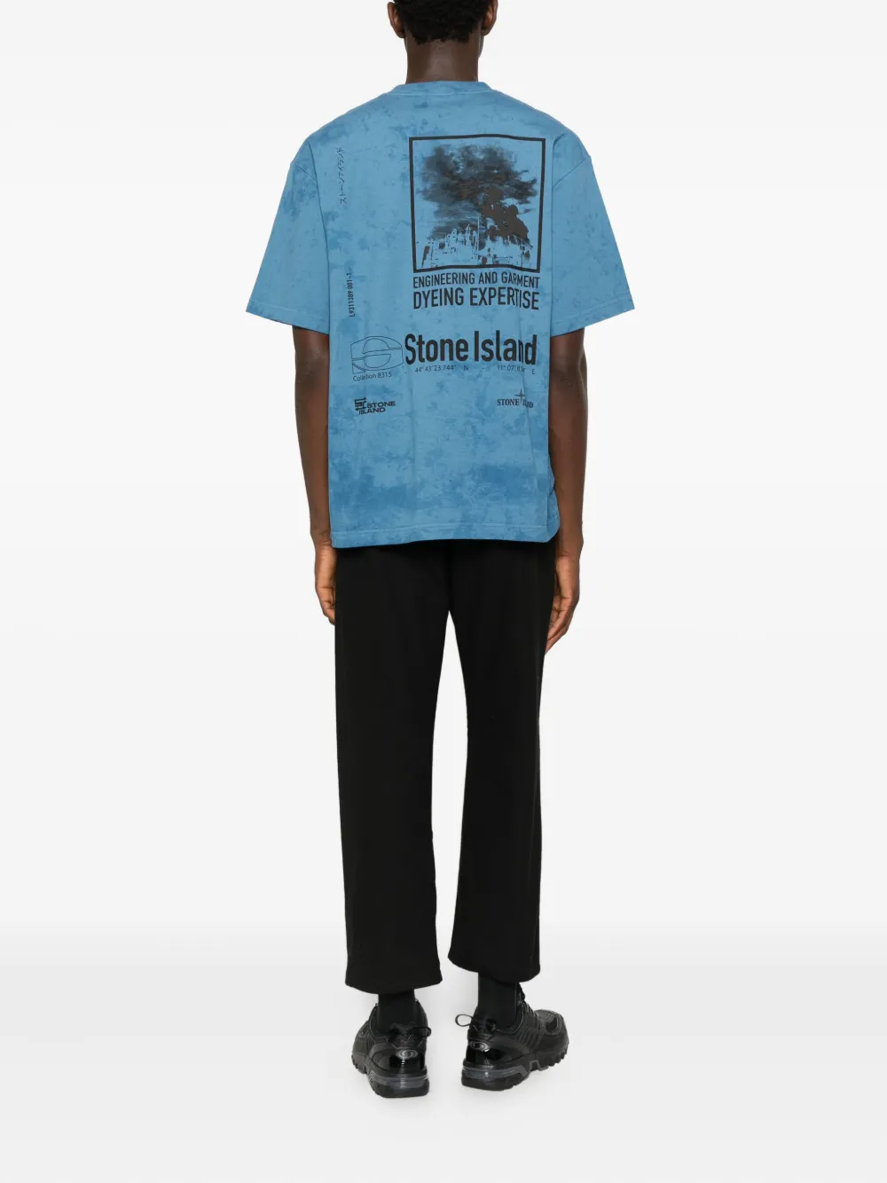 Stone Island Megacity Sky T-shirt - Blauw
