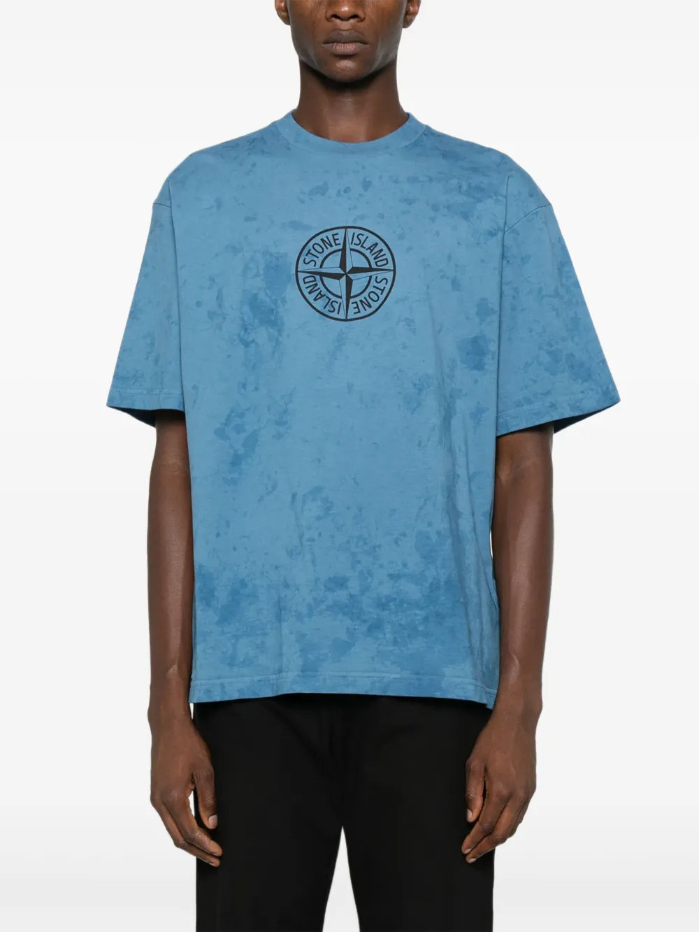 Stone Island Megacity Sky T-shirt Blauw