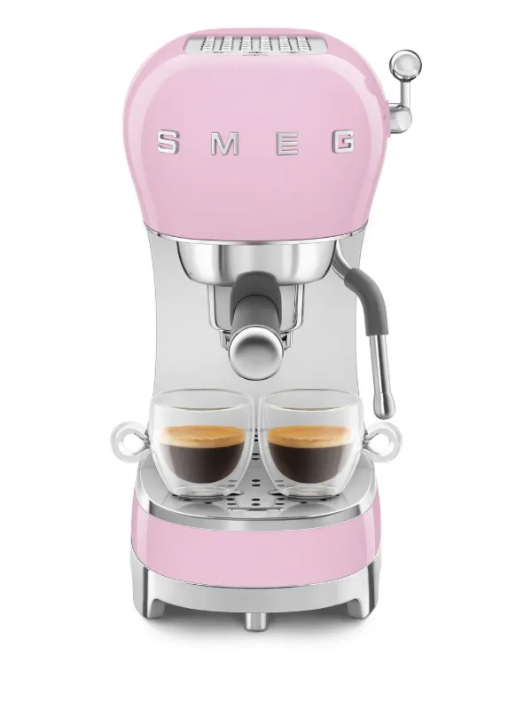 Smeg エスプレッソ コーヒーマシン ピンク FARFETCH JP