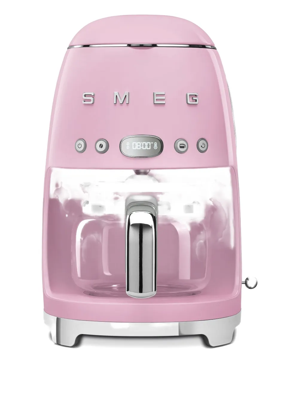Smeg 50s Retro Style Drip Filter Coffee Machine In Pink In Pink