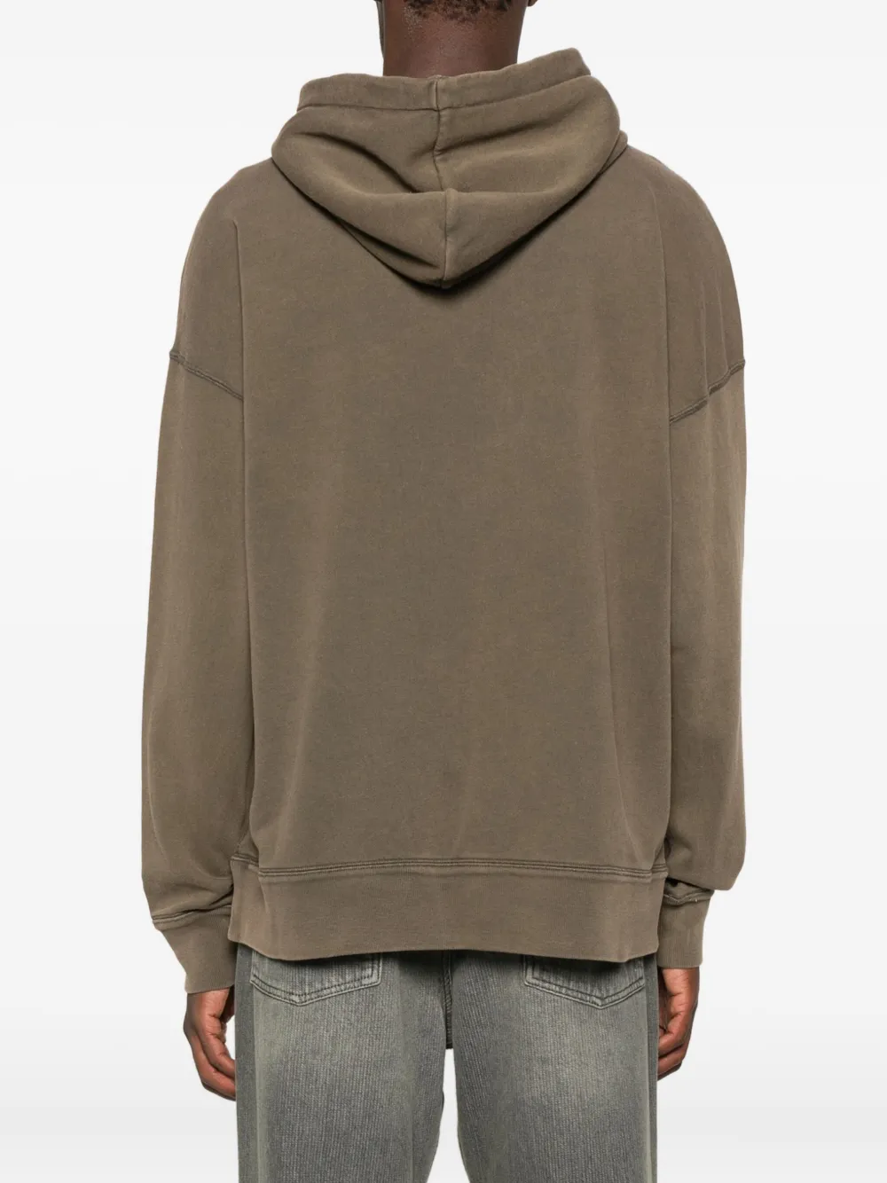 MARANT Hoodie met logoprint Bruin